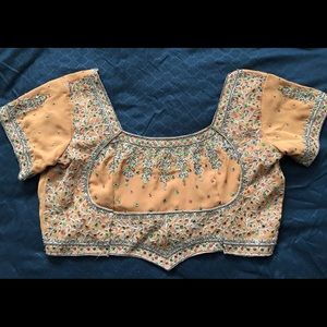 Bollywood Beaded Crop top